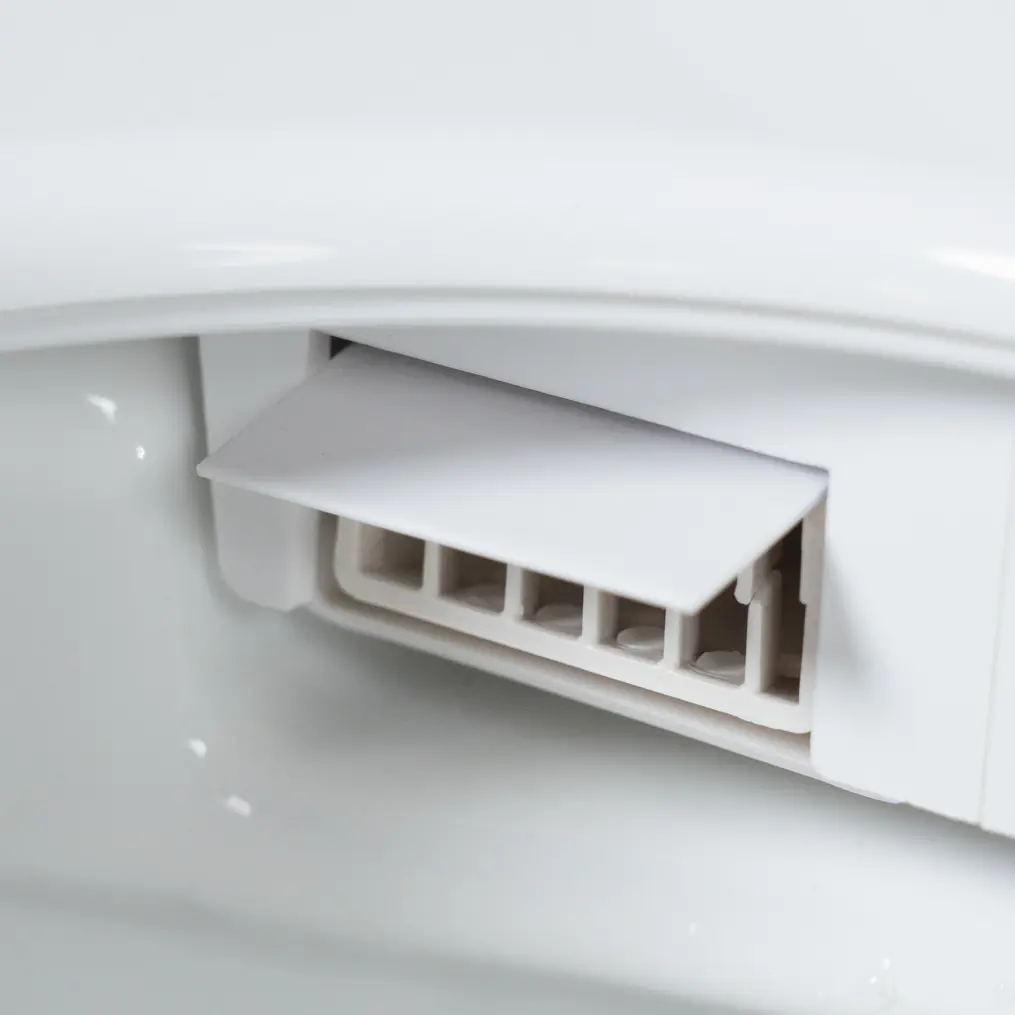 The Eisy One warm-air dryer outlet